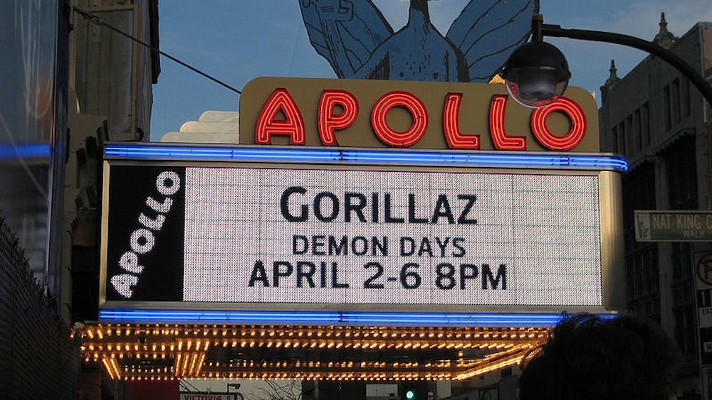 PUBLIC DOMAIN
Gorillaz, a British band, performed at the Apollo Theater in 2006.  