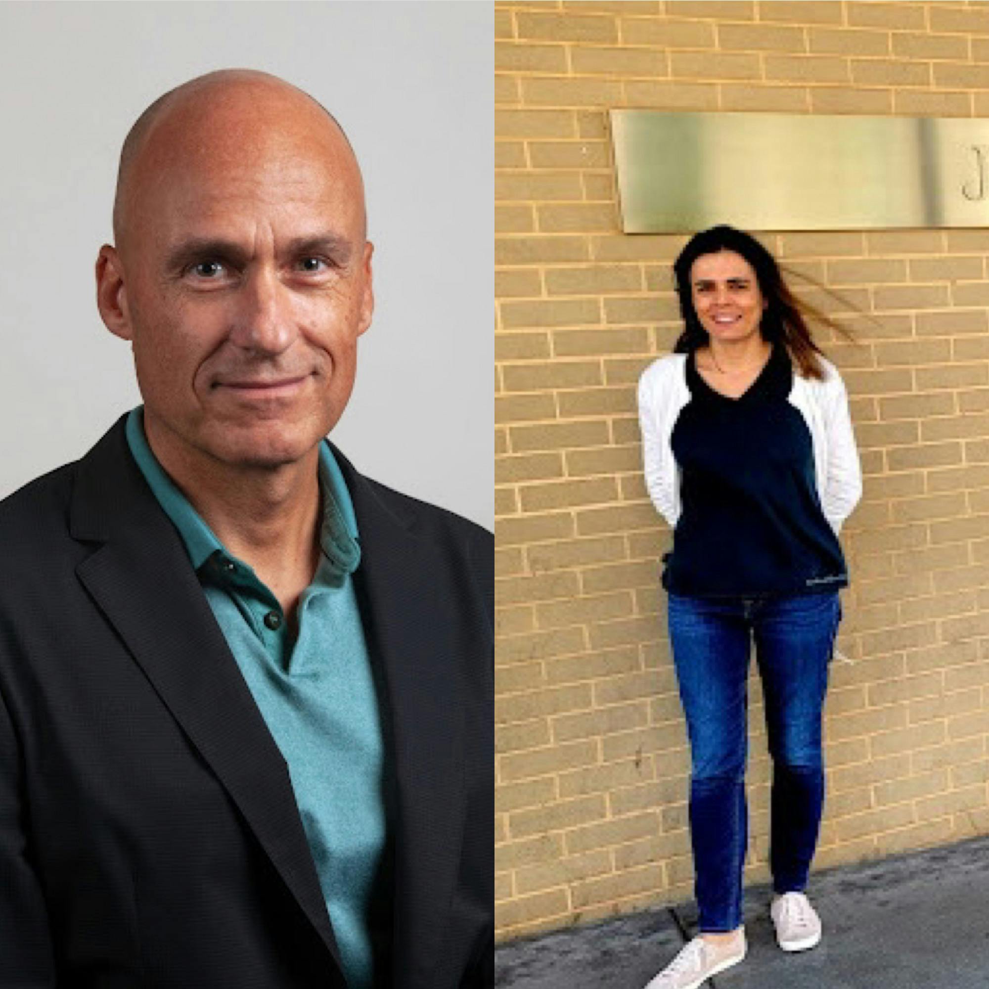 COURTESY OF GEORGE DIMOPOULOS AND MARIA LUISA SIMÕES
Dimopoulos (left) and Simões (right) are two members of the team that identified an important gene in malaria transmission.