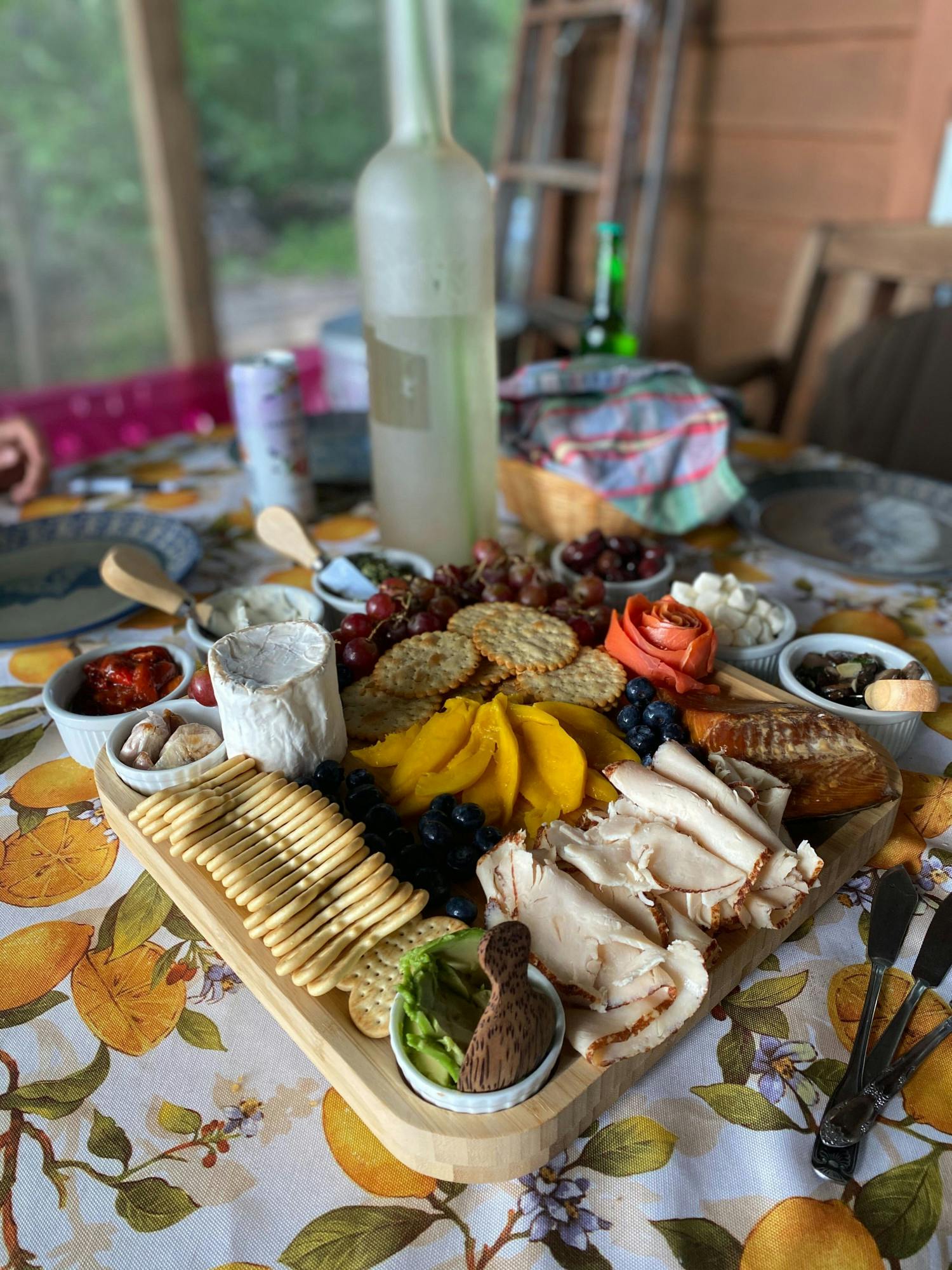 COURTESY OF LAURA WADSTEN
Following advice from O, The Oprah Magazine, Wadsten created a list of all the things that make her happy, including delicious food.