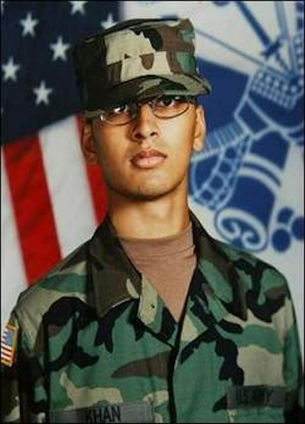 Kareem Rashad Sultan Khan died serving the United States. He was a Muslim. Courtesy of findgrave.com