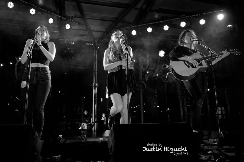 JUSTIN HIGUCHI/ CC BY 2.0
The three Closner sisters released their sophomore album I’m Alone, Not You’re Not in August 2016.