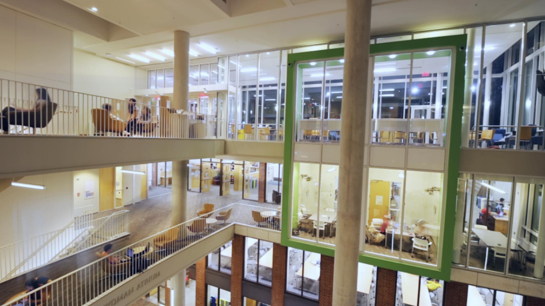 STEVEN SIMPSON / PHOTO EDITOR
Brody Learning Commons is open 24 hours during reading period.&nbsp;