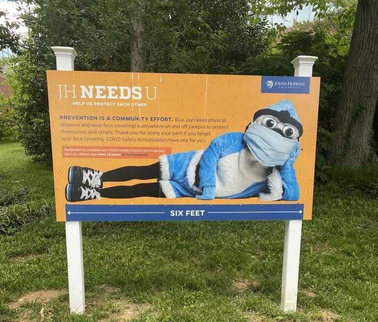 FILE PHOTO
The University cited worsening COVID-19 numbers in Maryland as the reason for reimposing its indoor mask mandate.&nbsp;