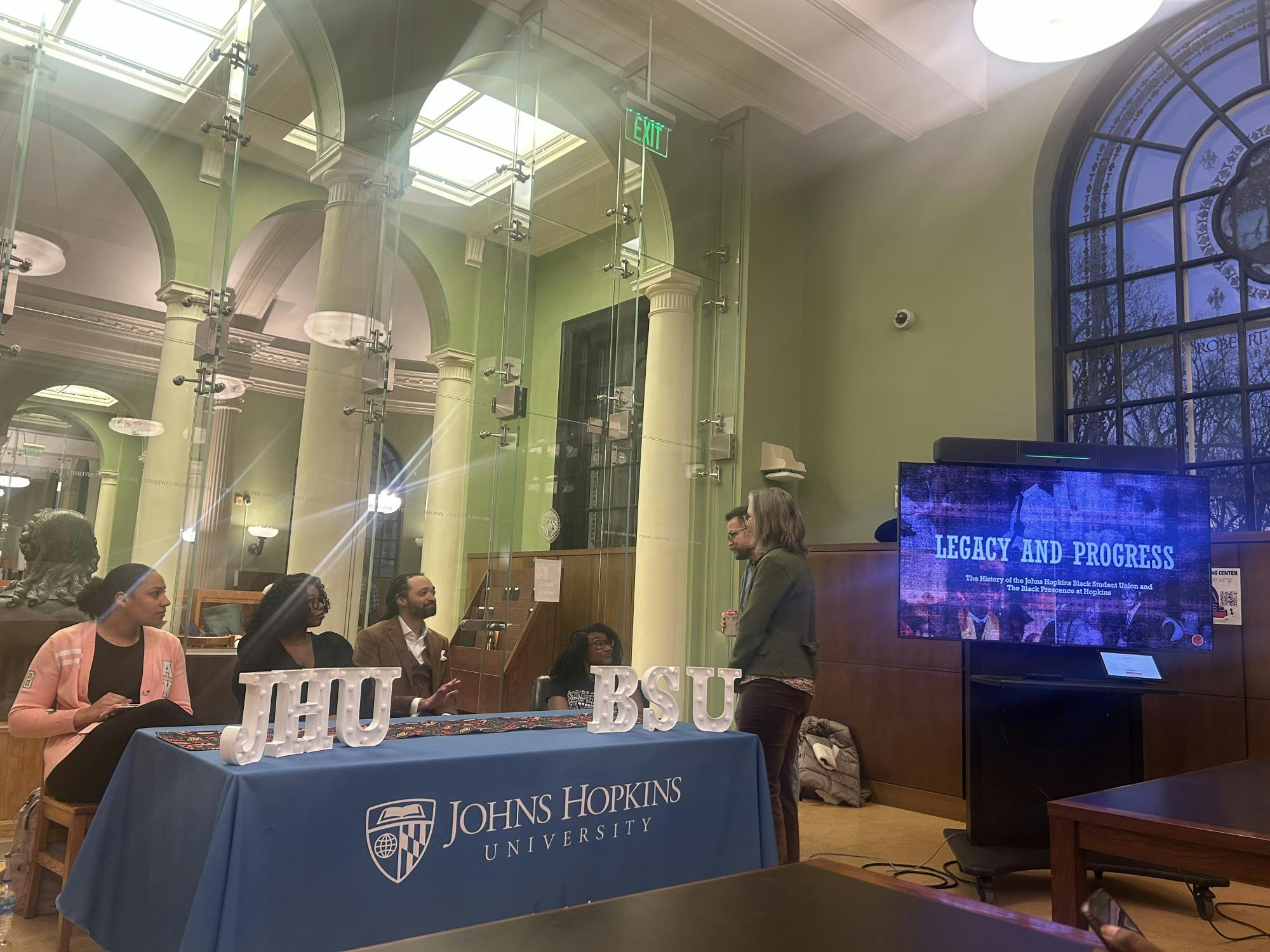 COURTESY OF MYRA SAEED
BSU hosted an alumni panel and a museum exhibition with stories and photographs dating back to BSU’s founding in 1968. &nbsp;