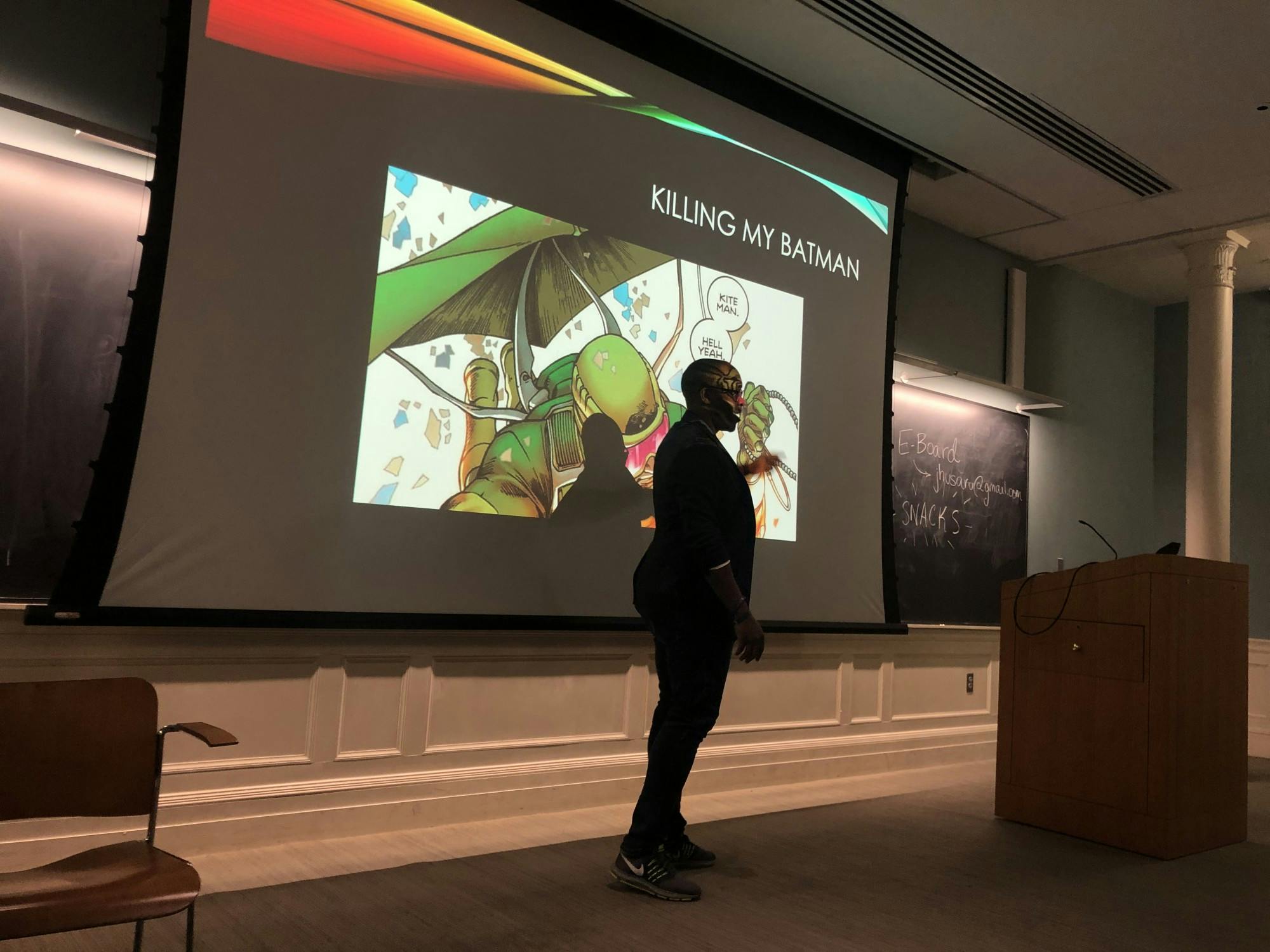 COURTESY OF LEELA GEBO
Kenneth Rogers wrote a book to encourage male survivors to get help.