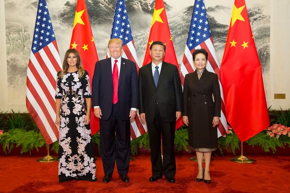 PUBLIC DOMAIN / OFFICIAL WHITE HOUSE PHOTO
Tie considers the impact of growing tension between the U.S.and China on the Hopkins community.&nbsp;