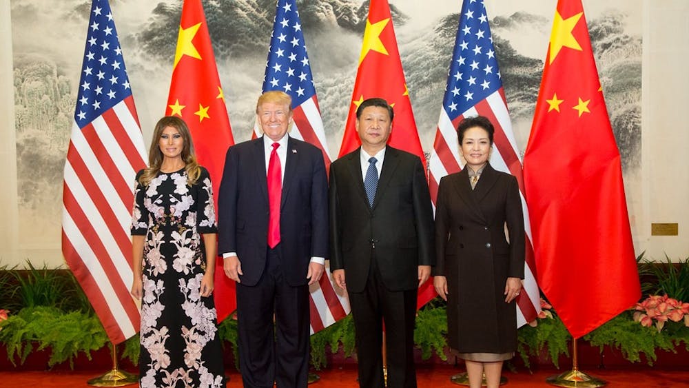 PUBLIC DOMAIN / OFFICIAL WHITE HOUSE PHOTO
Tie considers the impact of growing tension between the U.S.and China on the Hopkins community. 