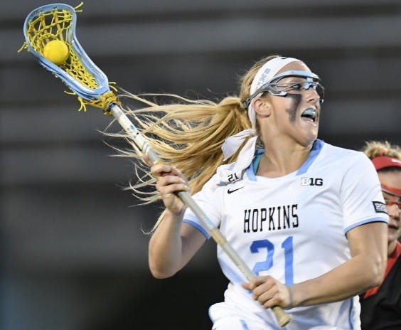 Senior Haley Schweizer led the Blue Jays with six points in the win against the Rutgers Scarlet Knights.