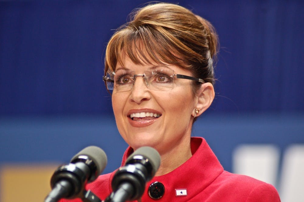 Gabe Taviano/CC BY-NC 2.0
Sarah Palin’s endorsement of Donald Trump has lightened the mood of the cold and stormy week.