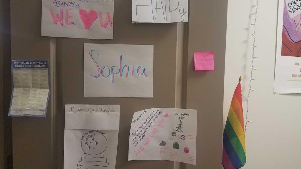 COURTESY OF SOPHIA LOLA
Lola’s friends played a large role in helping her get through a difficult semester in the fall.