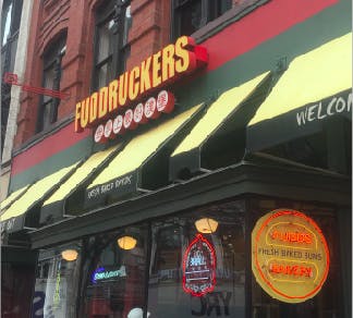 COURTESY OF ROLLIN HU
Fuddruckers is another franchise that has a location in D.C. Chinatown.