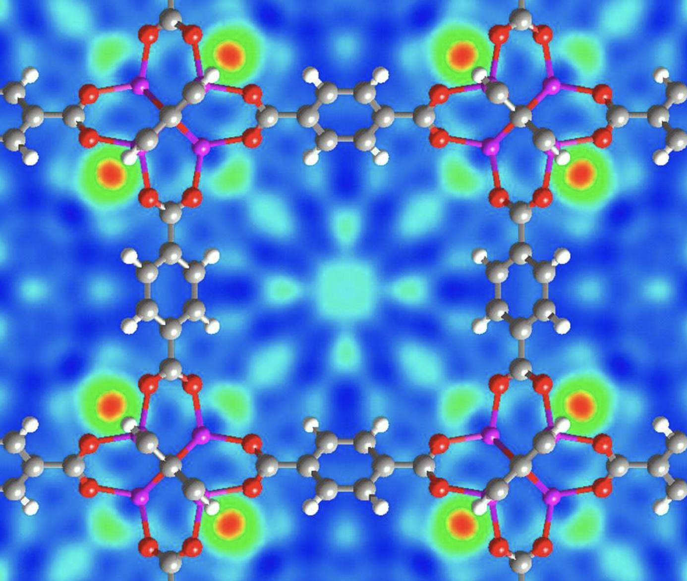 COURTESY OF TANER YILDIRIM / PUBLIC DOMAIN
The Royal Swedish Academy of Sciences in Stockholm, Sweden awarded the Nobel Prize in Chemistry to Susumu Kitagawa (Kyoto University, Japan), Richard Robson (University of Melbourne, Australia), and Omar M. Yaghi (University of California, Berkeley).
