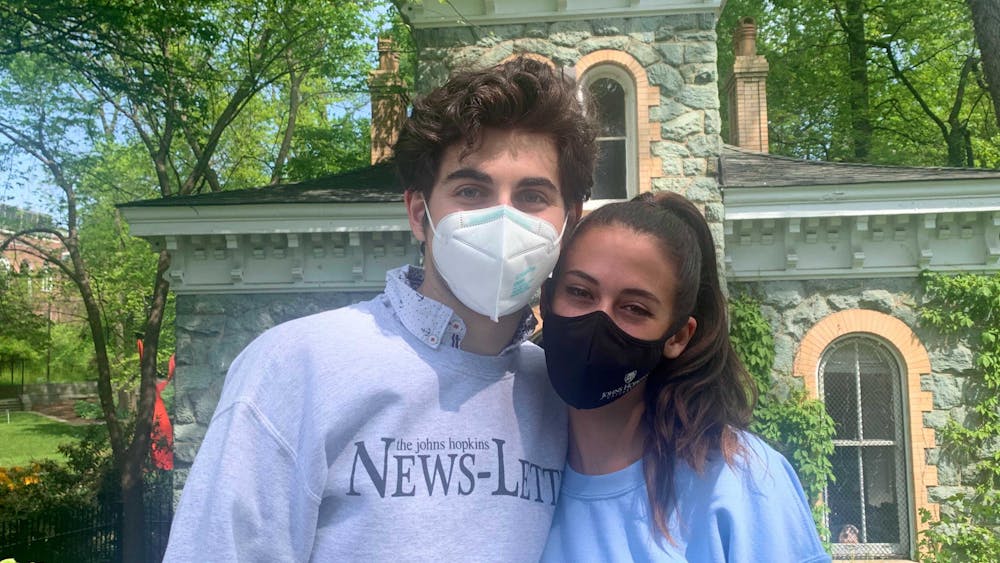 COURTESY OF LILY DANIELS
Malcom and Wilner look back at the journey of The News-Letter this past year.