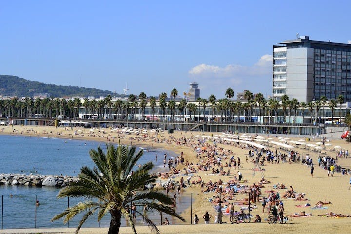 Courtesy of Katie Quinn
The beach in Barcelona is undoubtedly gorgeous - and  Barcelona has even more unique sights to offer tourists.