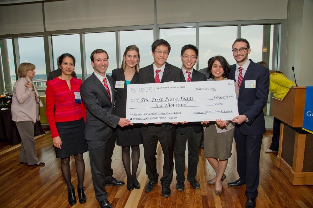 COURTESY OF KEVIN WANG
Hopkins students competed against 24 other colleges to devise a sanitation plan for China and won first place.