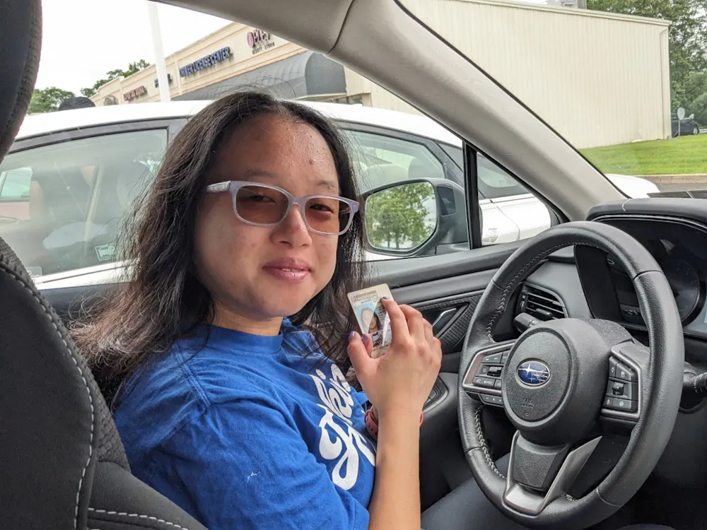 COURTESY OF ELIZABETH RAO
Rao writes to the freedoms of a new driver.