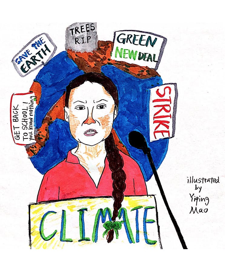 COURTESY OF YIQING MAO
Verma feels that Greta Thunberg’s popularity overrides the messages of other activists.
