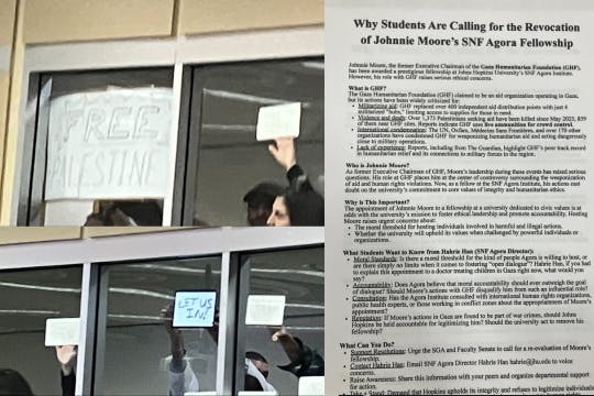 COURTESY OF HENRY SERRINGER
A discussion with Hahrie Han, the director of the Stavros Niarchos Foundation (SNF) Agora Institute, caused controversy during the Senate meeting.