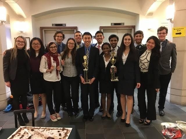 Courtesy of Annette Favetta
Two Hopkins mock trial teams will be competing in the Championships.