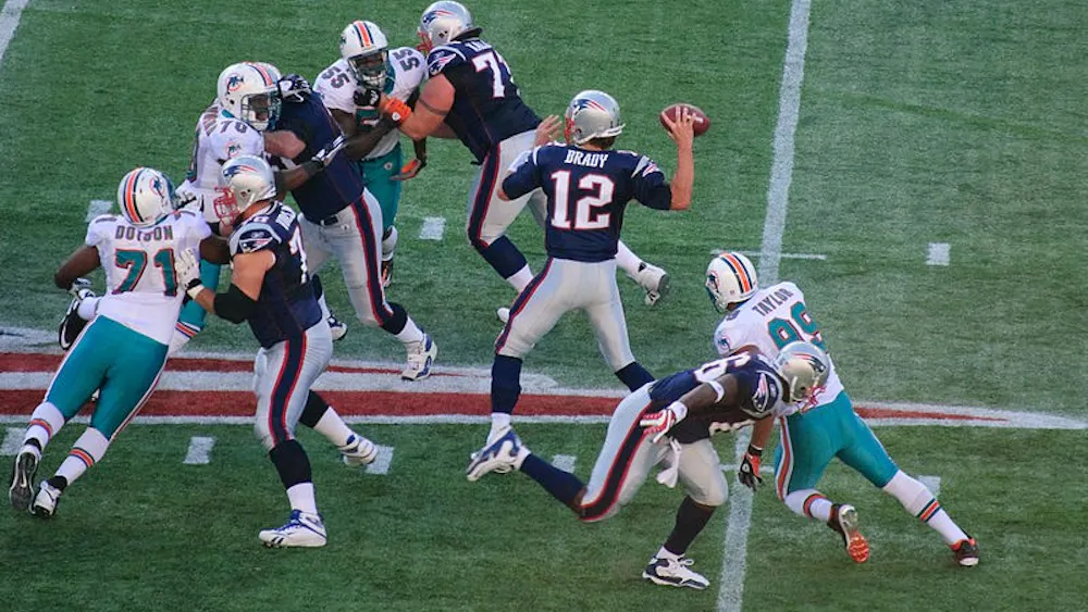 Paul Keleher/CC BY 2.0
Tom Brady and the Patriots will try to dominate the league this year. 