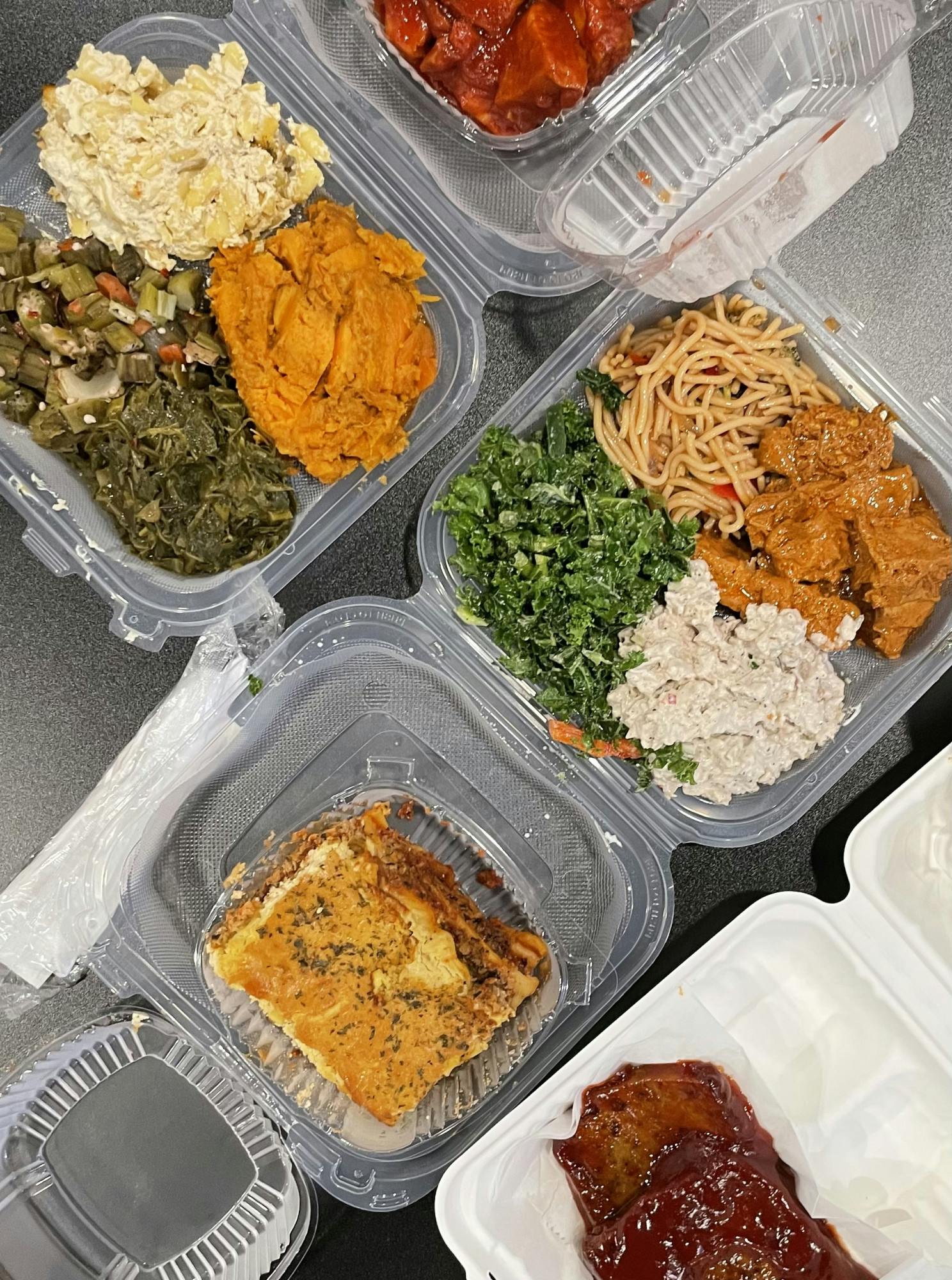 COURTESY OF EMMA ANDERSSON
Andersson and friends sing high praises of NuVegan, the newest addition to the St. Paul strip of restaurants.