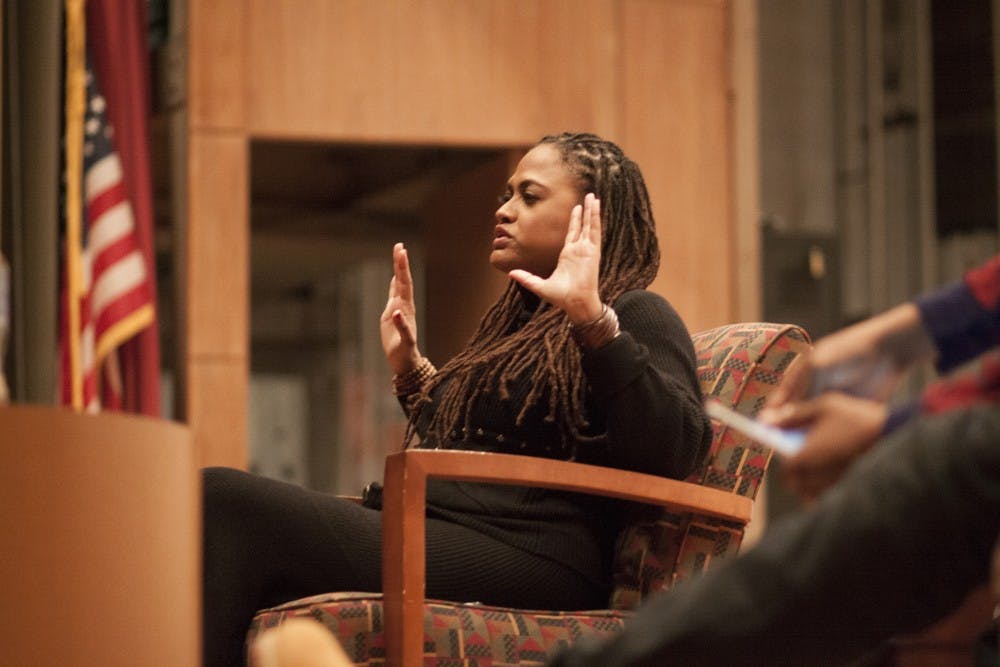 COURTESY OF SOFYA FREYMAN
Ava DuVernay, the director of Selma, discussed her experiences as a black woman in the film industry.