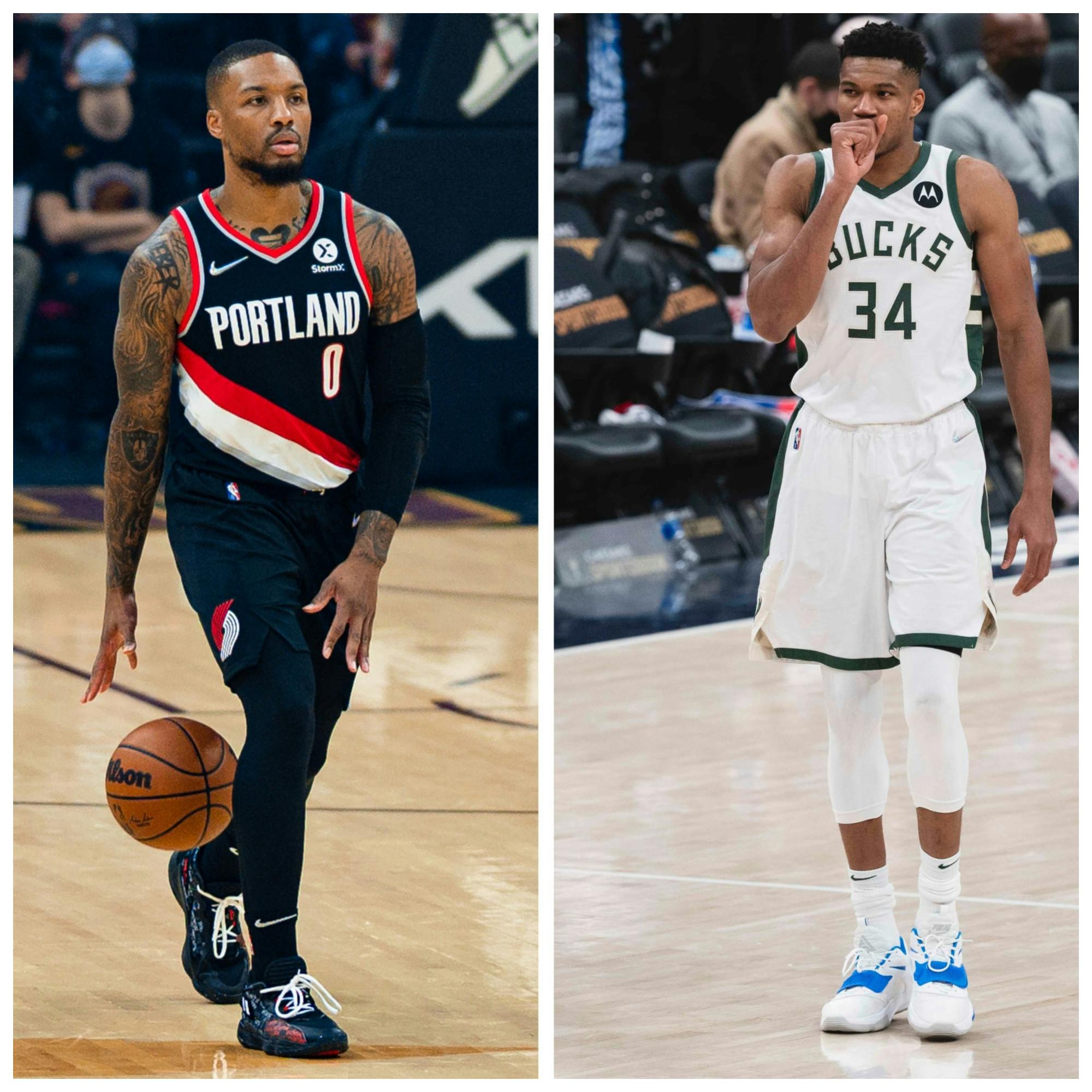 ERIK DROST AND ALL-PRO REELS / CC BY 2.0 AND CC BY-SA 2.0
Damian Lillard and Giannis Antetokounmpo are now teammates. Here’s what that means for the rest of the league.