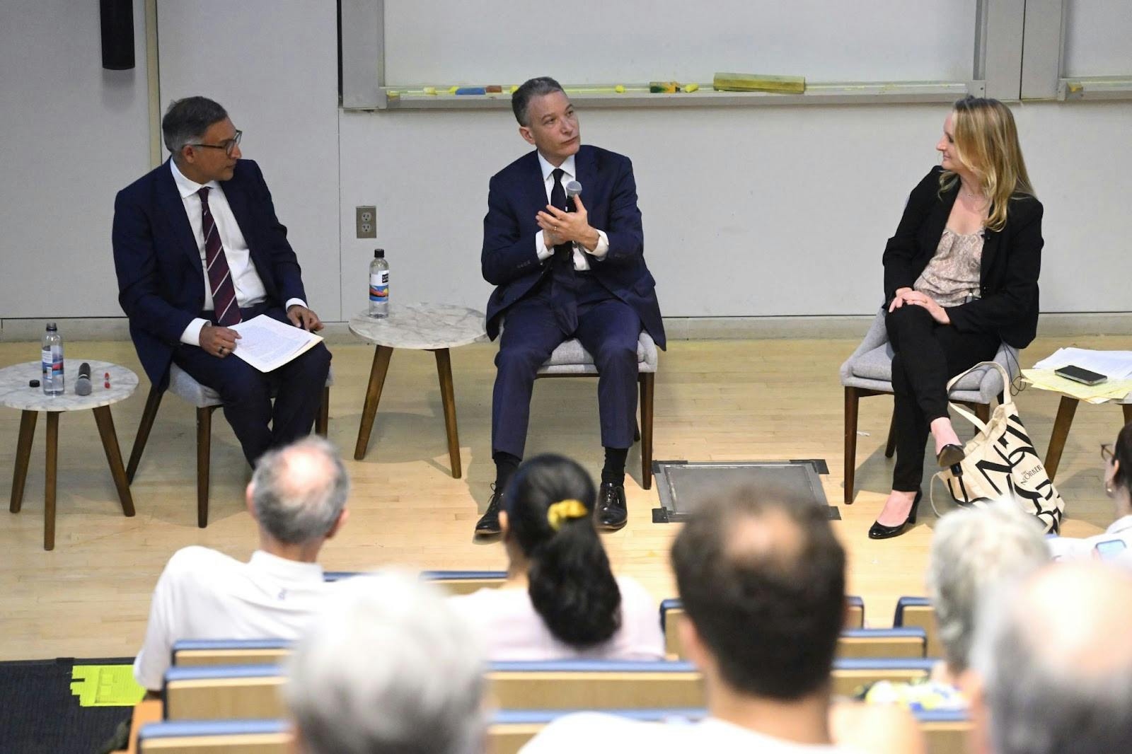 COURTESY OF WILL KIRK
Katyal and Rosen were assigned positions to take in the Dobbs v. Jackson case to further examine the powers of the Supreme Court.&nbsp;