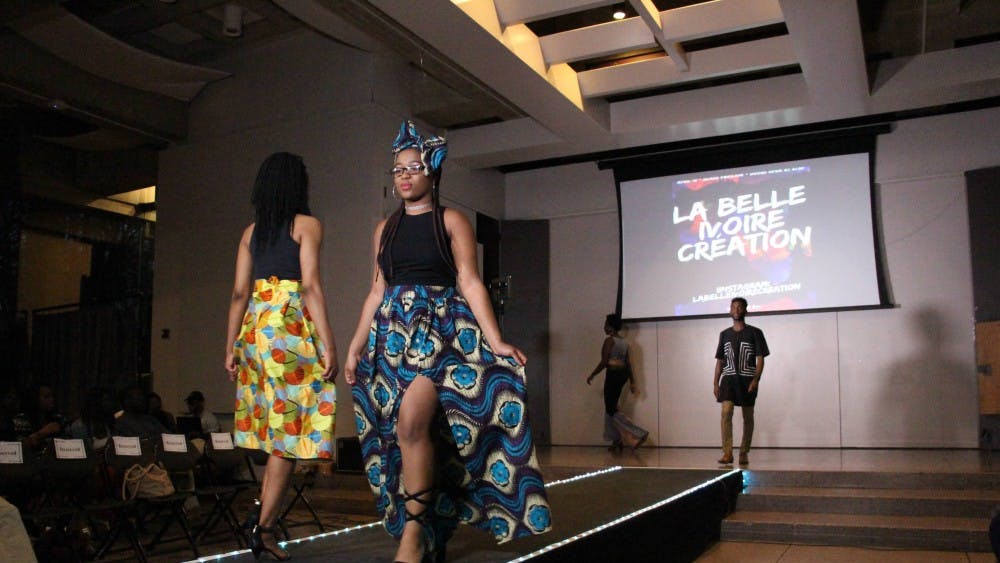 EDA INCEKARA/Photography Staff
Students modeled clothing from five Maryland designers last Friday.