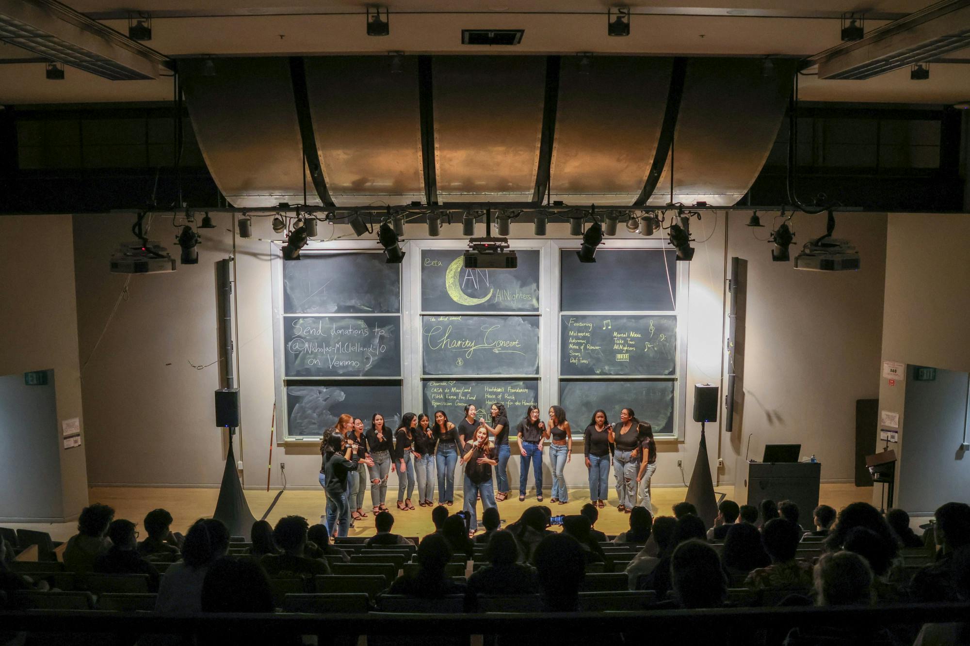 Seven a cappella groups performed at the third annual charity concert, raising funds and awareness for meaningful causes.