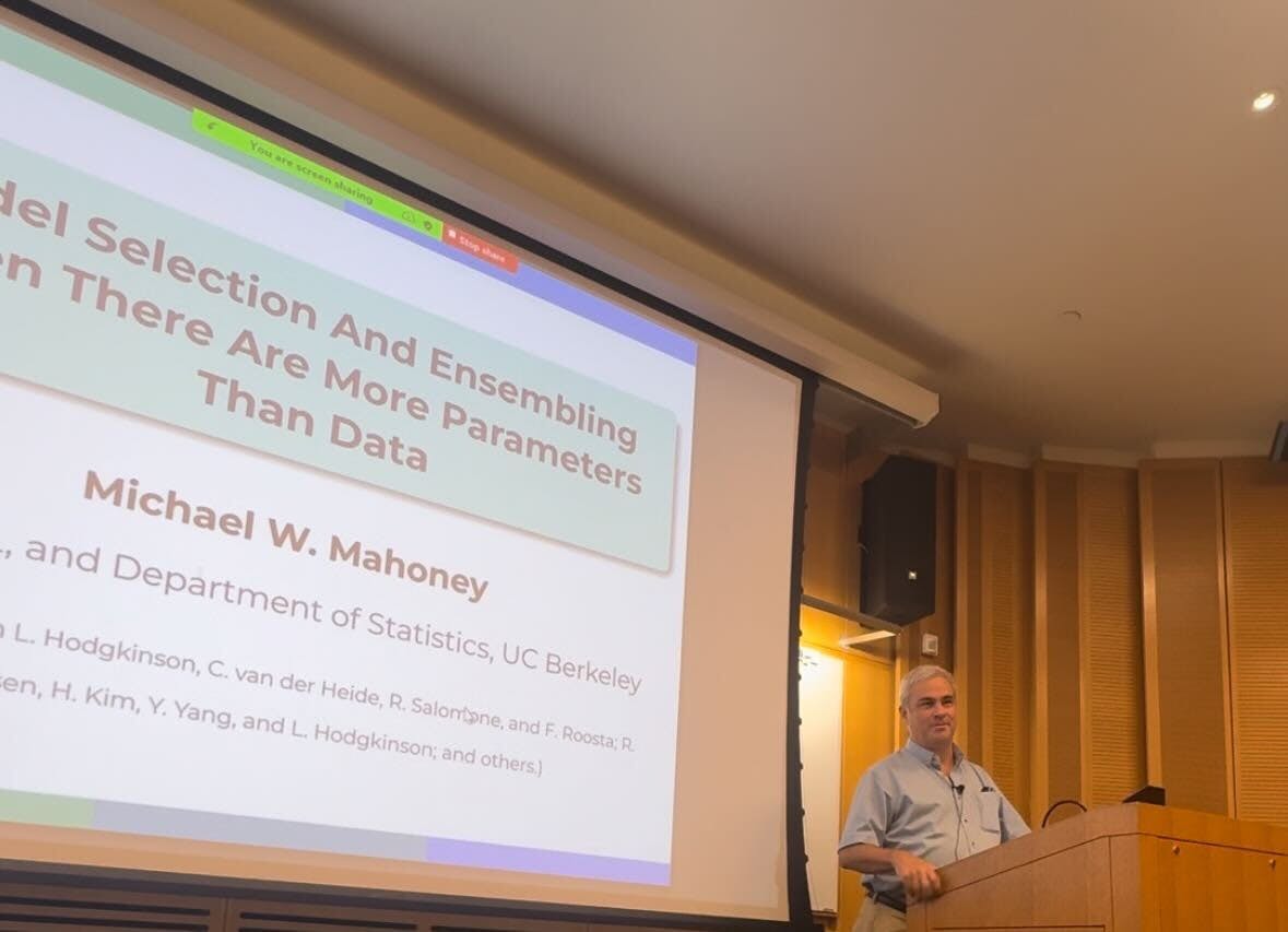 COURTESY OF MIHIR RELAN&nbsp;
Mahoney described that the new Interpolating Information Criterion metric is a useful tool for evaluating models with more parameters than data points and has several applications. &nbsp;