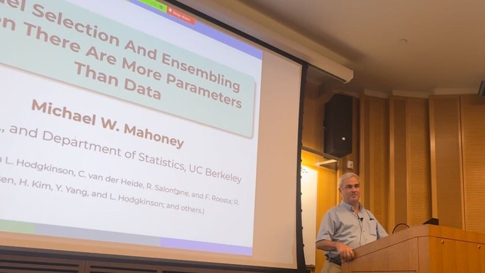 COURTESY OF MIHIR RELAN
Mahoney described that the new Interpolating Information Criterion metric is a useful tool for evaluating models with more parameters than data points and has several applications. 