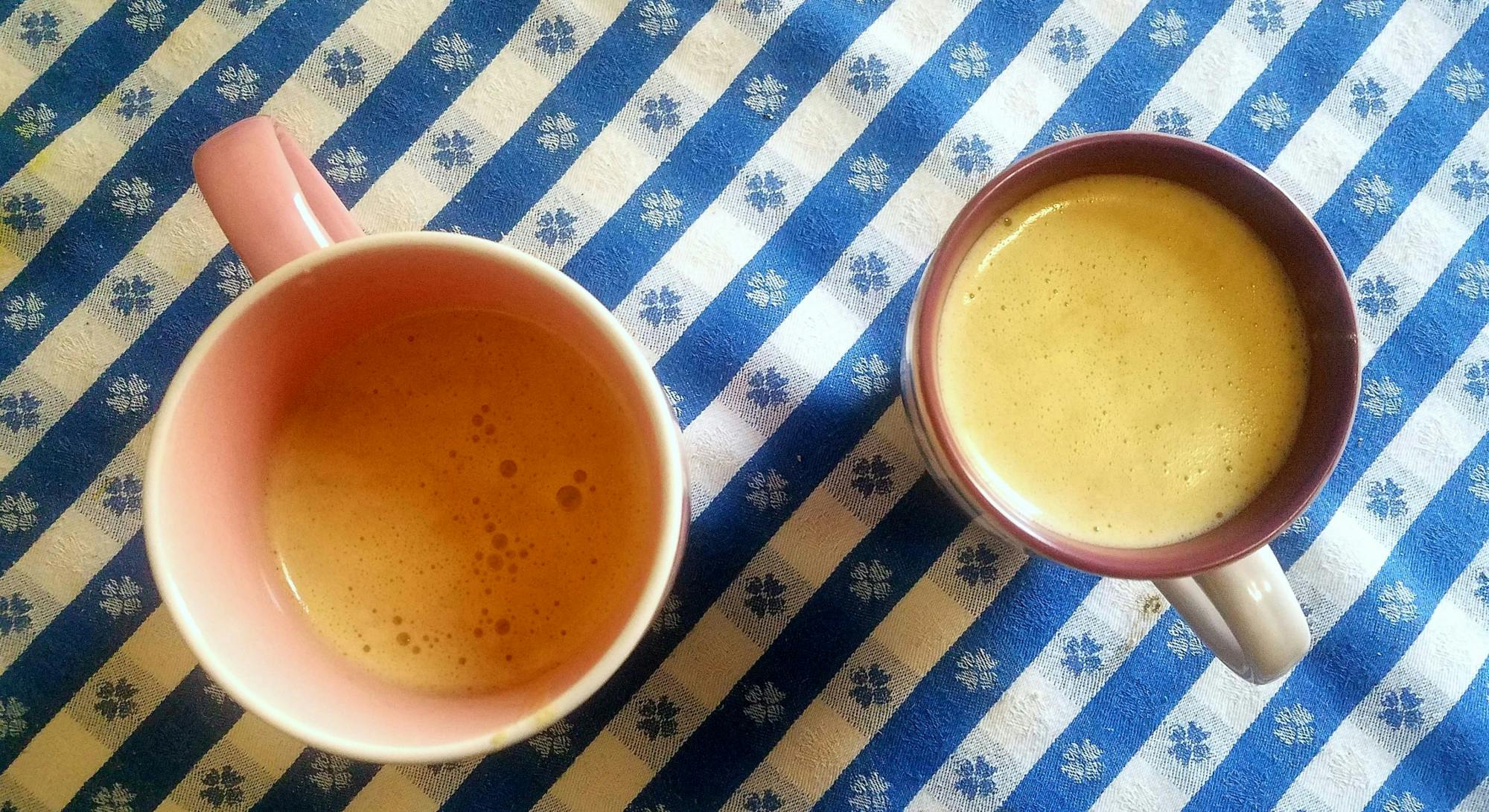 COURTESY OF SOPHIA LOLA
Lola recently tried making Vietnamese egg coffee.