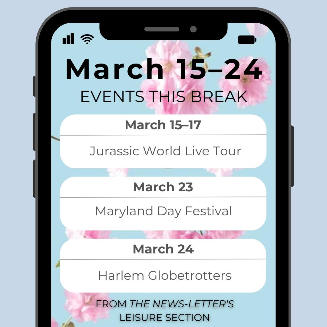 ARUSA MALIK / DESIGN AND LAYOUT EDITOR
Don’t miss the peak bloom of the Cherry Blossom Festival in D.C.!