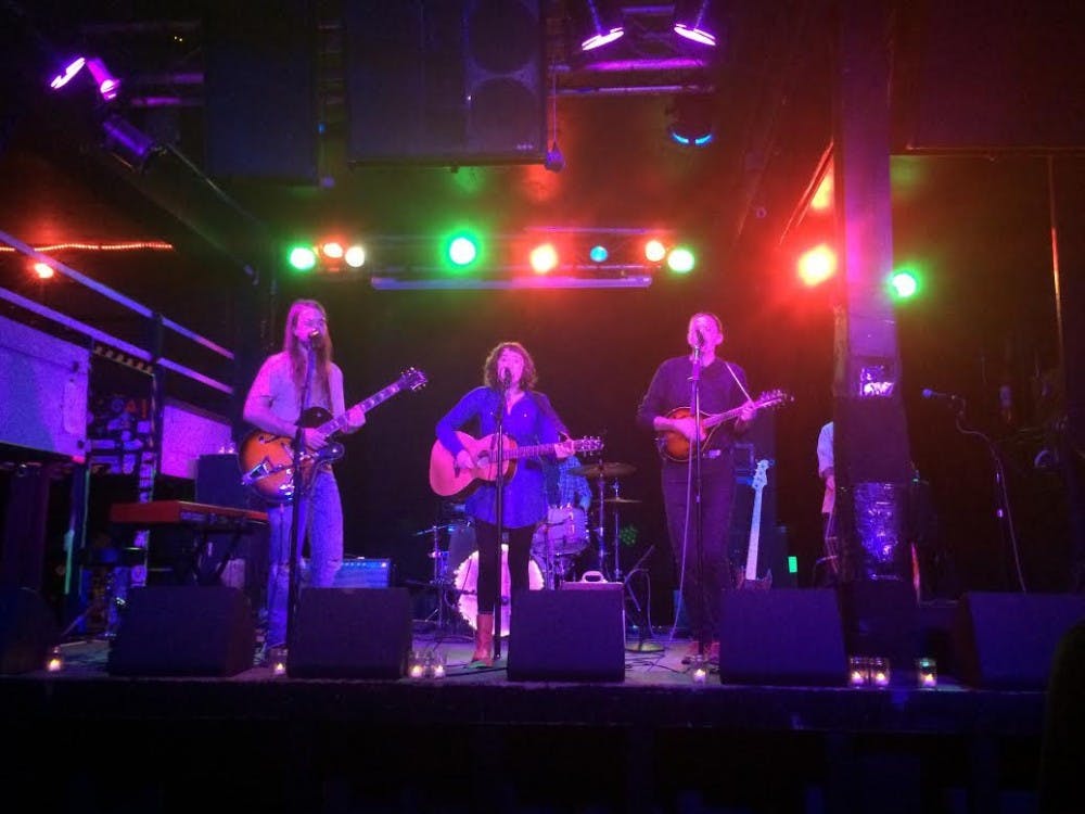 Courtesy of SARAH SCHREIB
 Folk group Sweet Saro played an engaging set at The Ottobar.