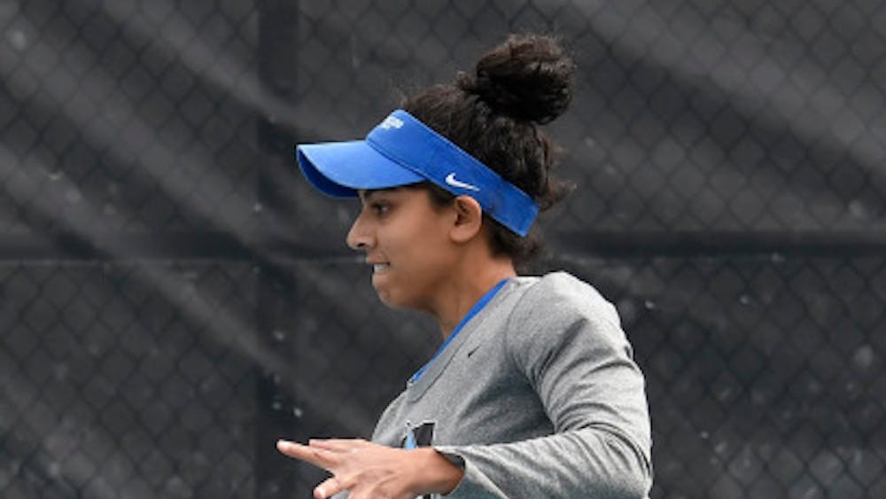 HOPKINSSPORTS.COM
Anna Kankanala helped the Jays stay undefeated in Conference play.