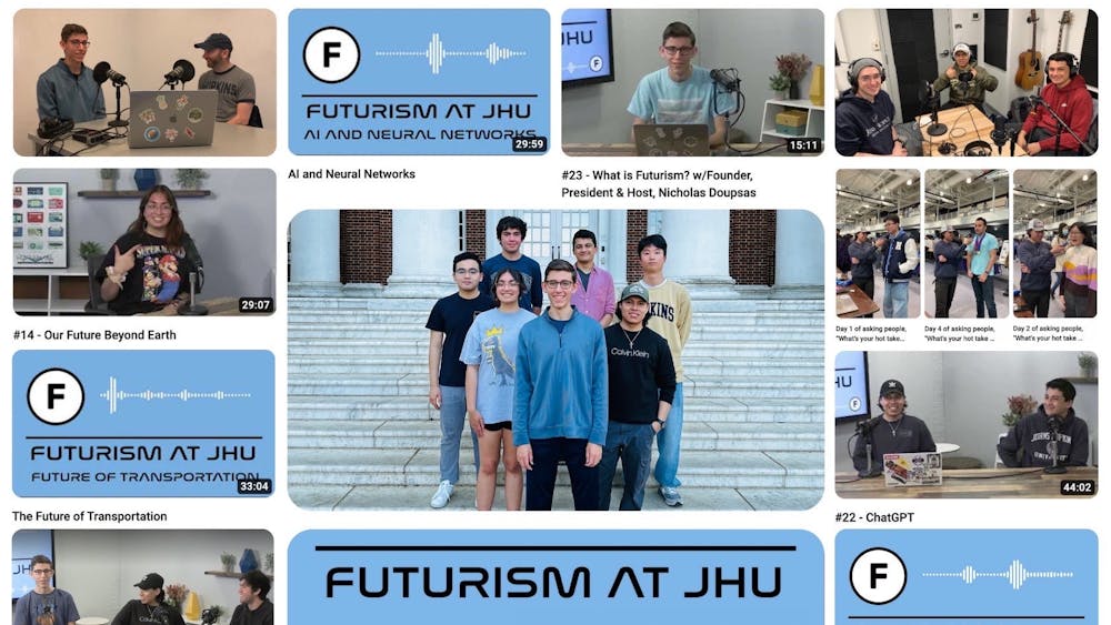 COURTESY OF FUTURISM AT JHU
Futurism at JHU releases regular podcasts on Spotify.