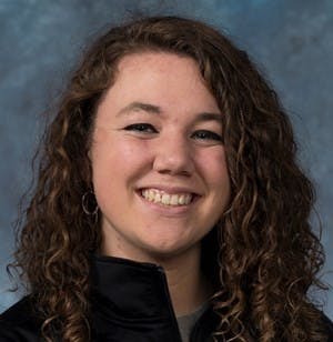 HOPKINSSPORTS.COM
Maggie Vitale went 12-0 on Sunday.