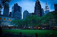 &nbsp;COURTESY OF JOHN GILLESPIE/CC-BY SA 2.0
Watching a ping pong match at Bryant Park was an unexpected joy