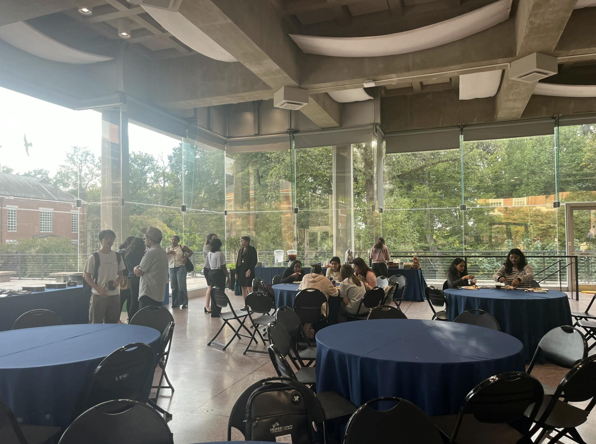 COURTESY OF HONORA MURATORI
The World Cafe, an event hosted by the JHIPH, emphasized how all disciplines can work towards contributing to the fight against climate change and planetary pollution.