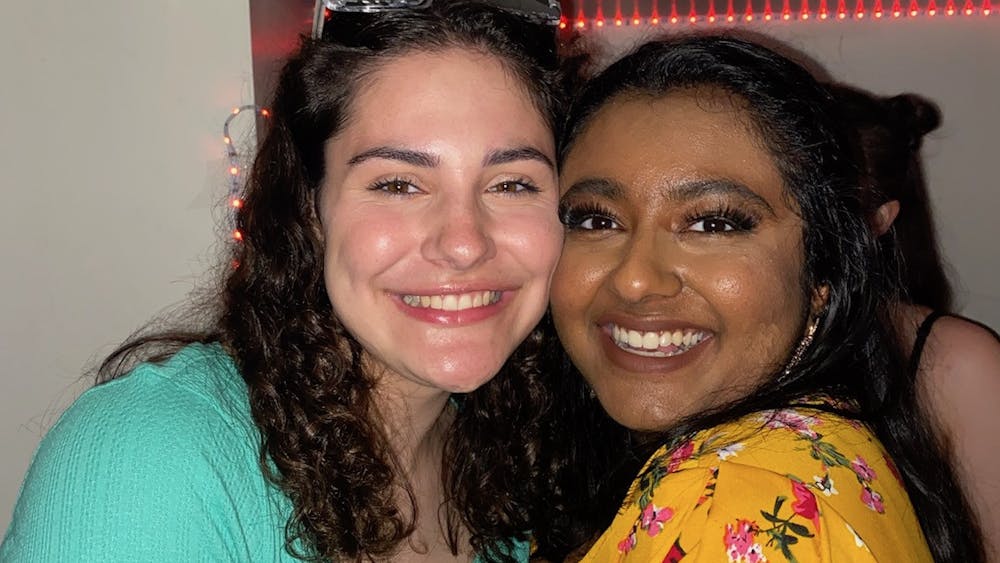 COURTESY OF DIKSHA IYER
Iyer and Salem look back on their first year at Hopkins and the first year of their friendship.