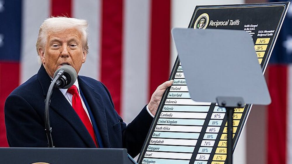 THE WHITE HOUSE / PUBLIC DOMAIN
Mahto argues against Trump’s tariff policy.