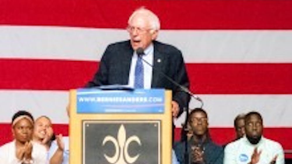  Key Studio/ CC-BY-2.0
 Unlike Johnson, Democratic candidate Bernie Sanders has a website.