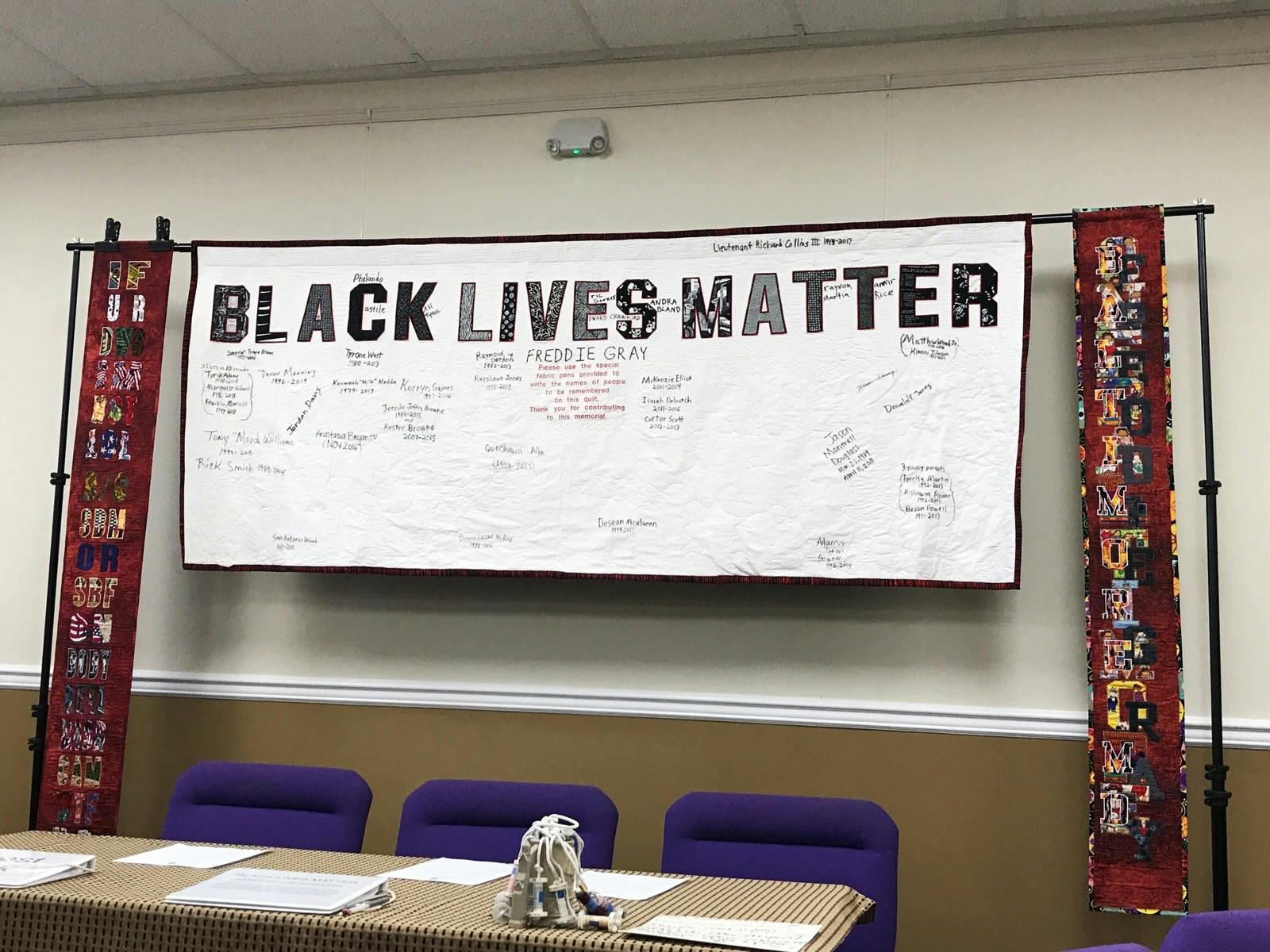 COURTESY OF NOELA LU
Speakers chronicled the history of racial injustice in Baltimore.