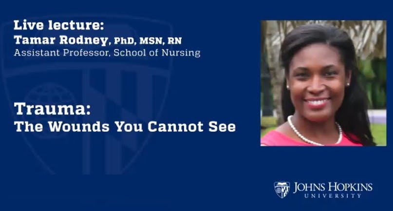 COURTESY OF TAMAR RODNEY
Rodney described the pandemic as a likely a source of emotional trauma.&nbsp;