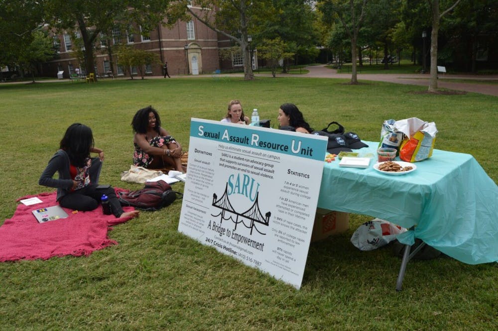 ELLIE HALLENBORG/PHOTOGRAPHY EDITOR
SARU invites students and the community to join the fight against sexual assault.