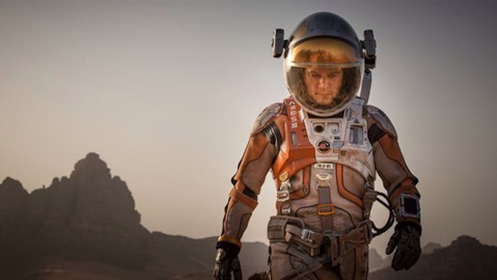  Courtesy of BOUNCYBUNNY3 via FANPOP
Matt Damon gets abandoned in space again as NASA astronaut Mark Watney in The Martian.