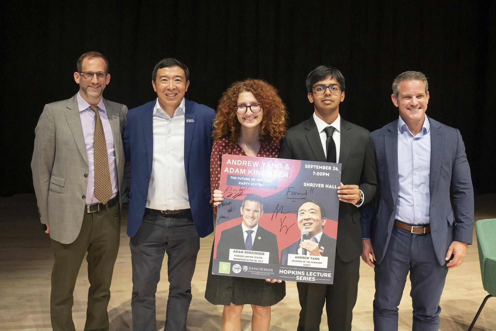 COURTESY OF YASMINA METTEWA&nbsp;
The Hopkins Lecture Series, formed from the merger of the Milton S. Eisenhower Symposium and the Foreign Affairs Symposium, organizes speaker events on the Homewood Campus.