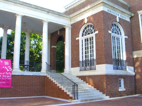 XIXI XU/PHOTOGRAPHY EDITOR
Nine members of the mathematics department, located in Krieger Hall, were named AMS inaugural fellows.