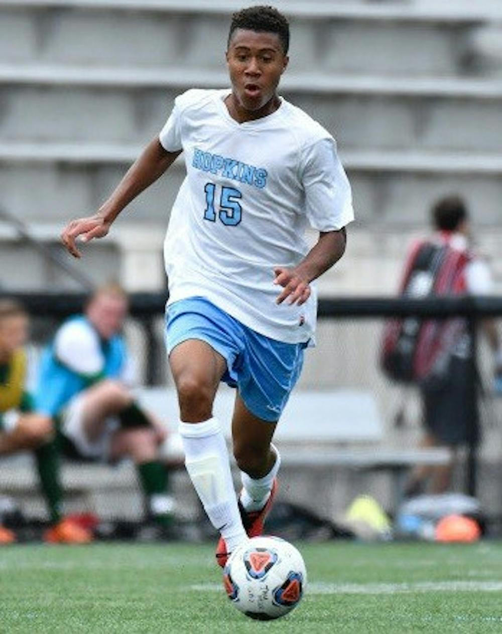 HOPKINSSPORTS.COM
Younker leads the Jays in goals scored in just his first year at Hopkins